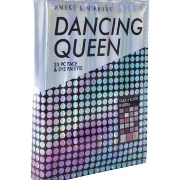 NEW Smoke & Mirrors 23pc Dancing Queen Face & Eye Palette "Disco Beauty Book" - Picture 2 of 3